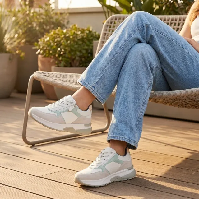 Gabor Rollingsoft sneakers wit, foto 8