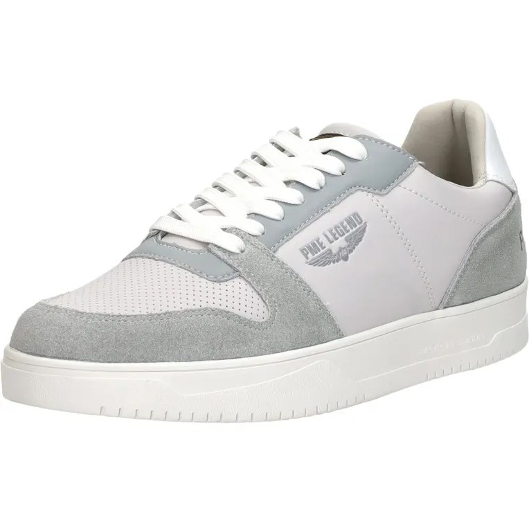 PME Legend Lassen lage sneakers lichtgrijs, foto 3
