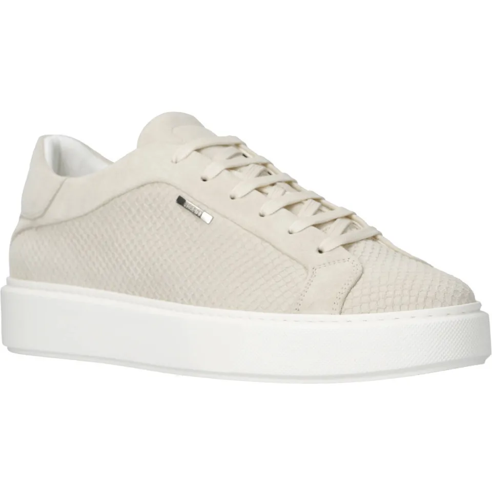 Antony Morato Artem animal nubuck sneakers beige, foto 7