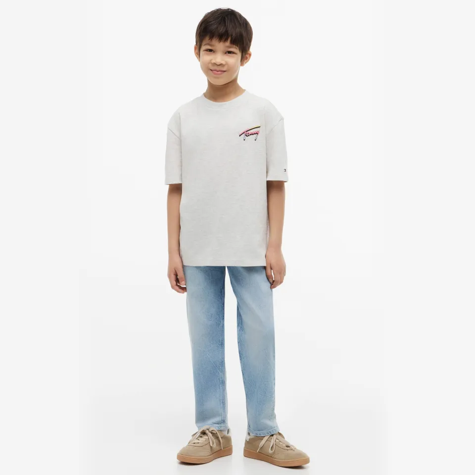 Tommy Hilfiger t-shirt lichtgrijs