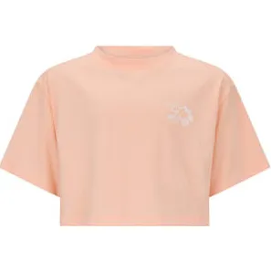 Retour Jeans t-shirt met backprint zachtoranje