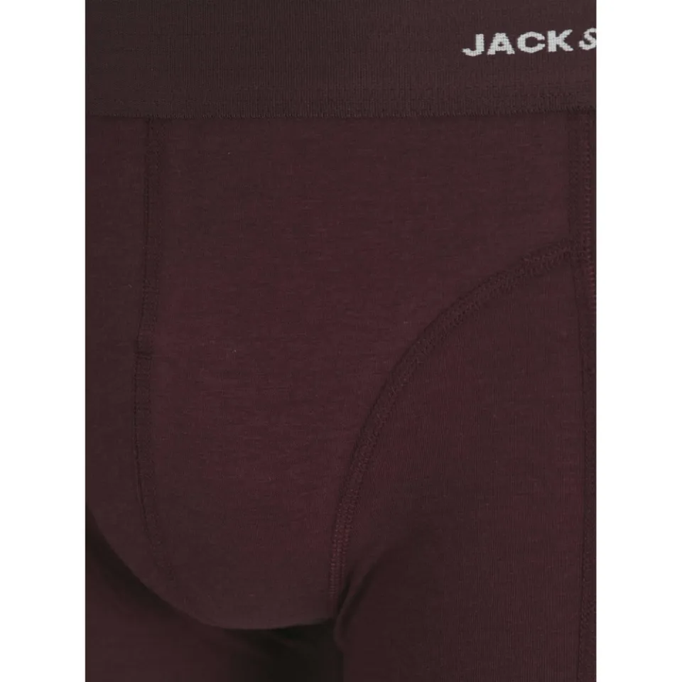 Jack & Jones boxershort JACBASIC met bamboe (set van 3) donkerrood/donkerblauw/zwart, foto 8