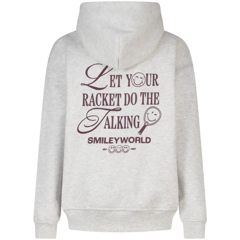 America Today hoodie met print - lichtgrijs, foto 4