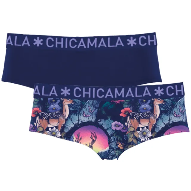 Muchachomalo Meisjes 2-pack Briefs Veelkleurig