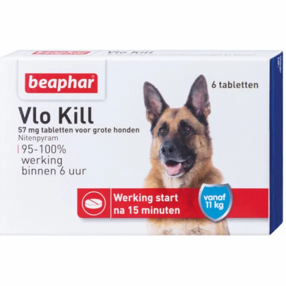 Beaphar Vlo Kill tabletten grote honden