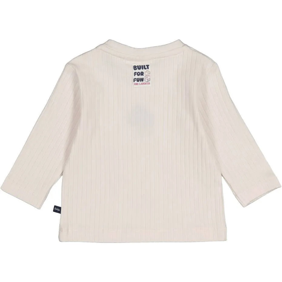 Feetje Built for Fun longsleeve offwhite, foto 3