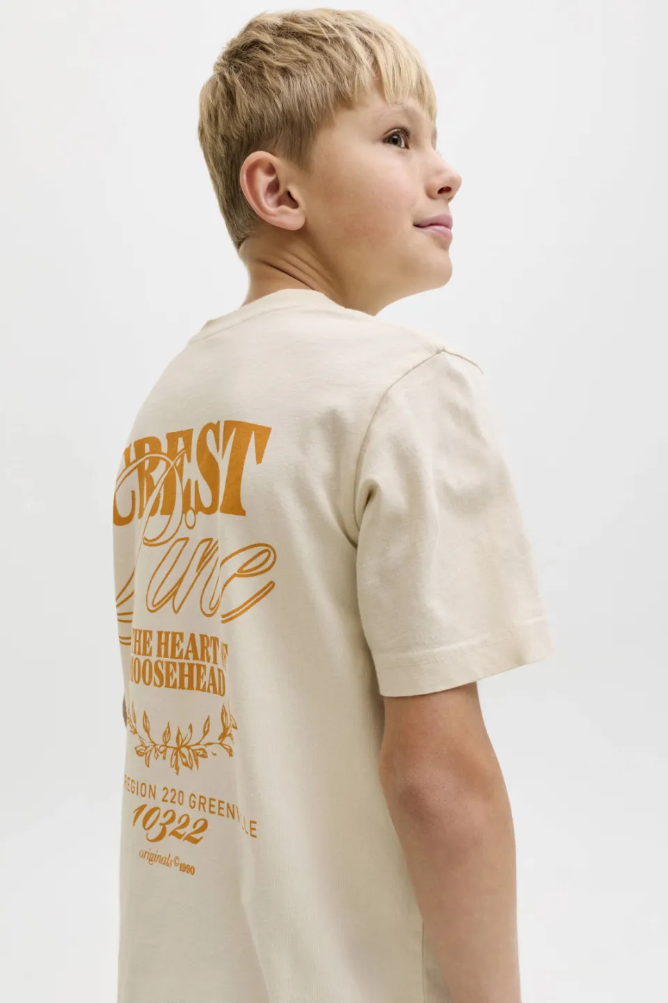 Jack & Jones T-shirt ecru, foto 5