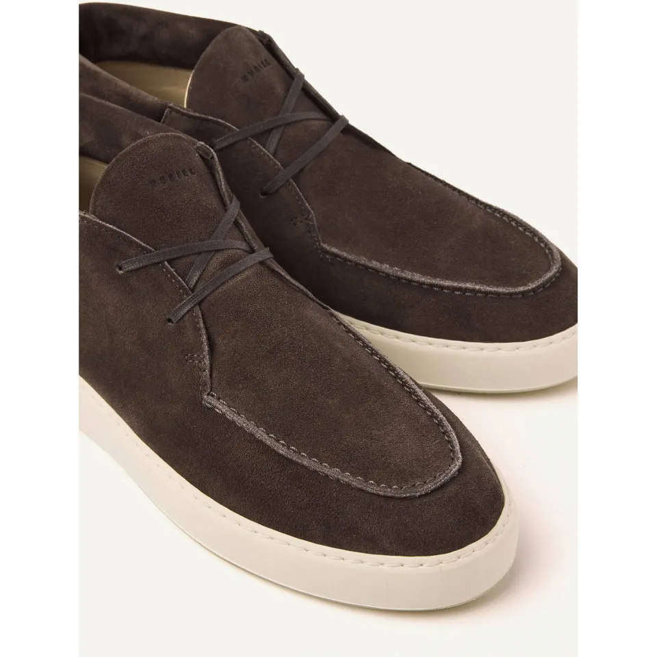 Nubikk Jiro Gio suède enkelboots donkergrijs, foto 5