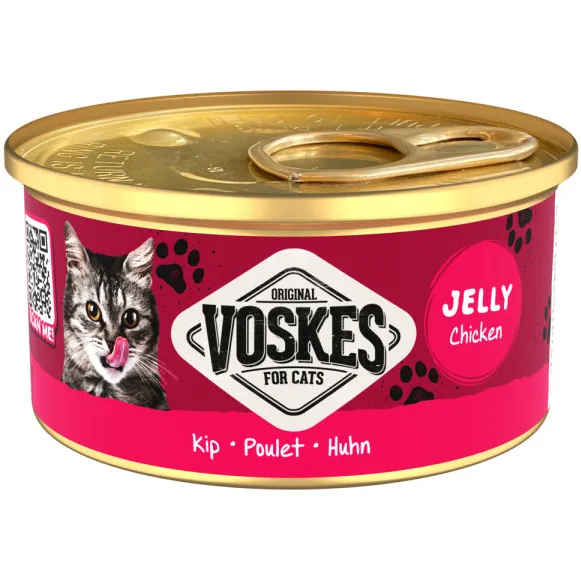Voskes Jelly kip natvoer kat