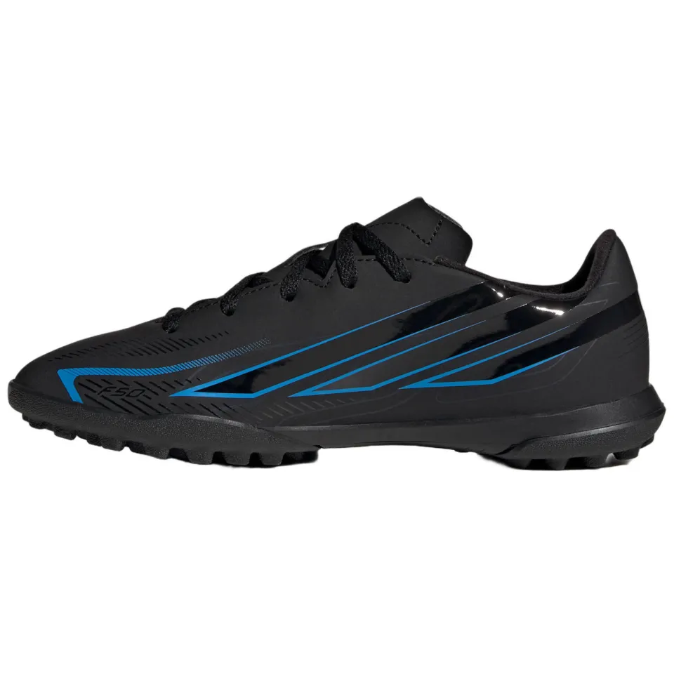 Adidas Performance F50 Hyperfast Club junior voetbalschoenen - zwart/blauw, foto 4
