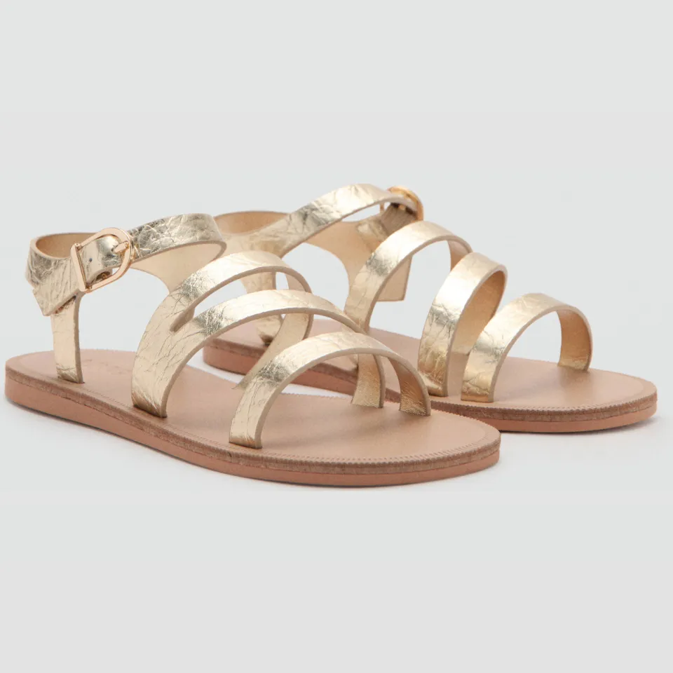 Mango Kids sandalen goud, foto 2