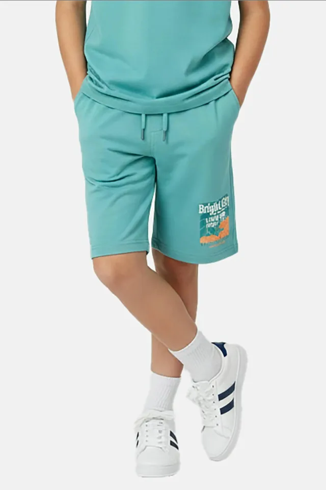 Cars joggingshort zeegroen