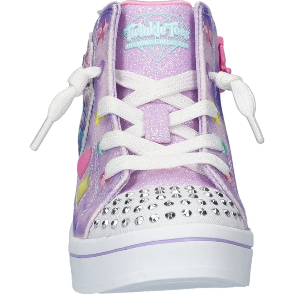 Skechers sneakers met lichtjes lila, foto 3