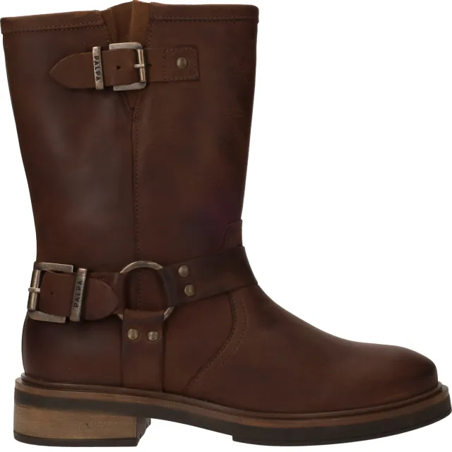 Palpa Vanity bikerboots cognac
