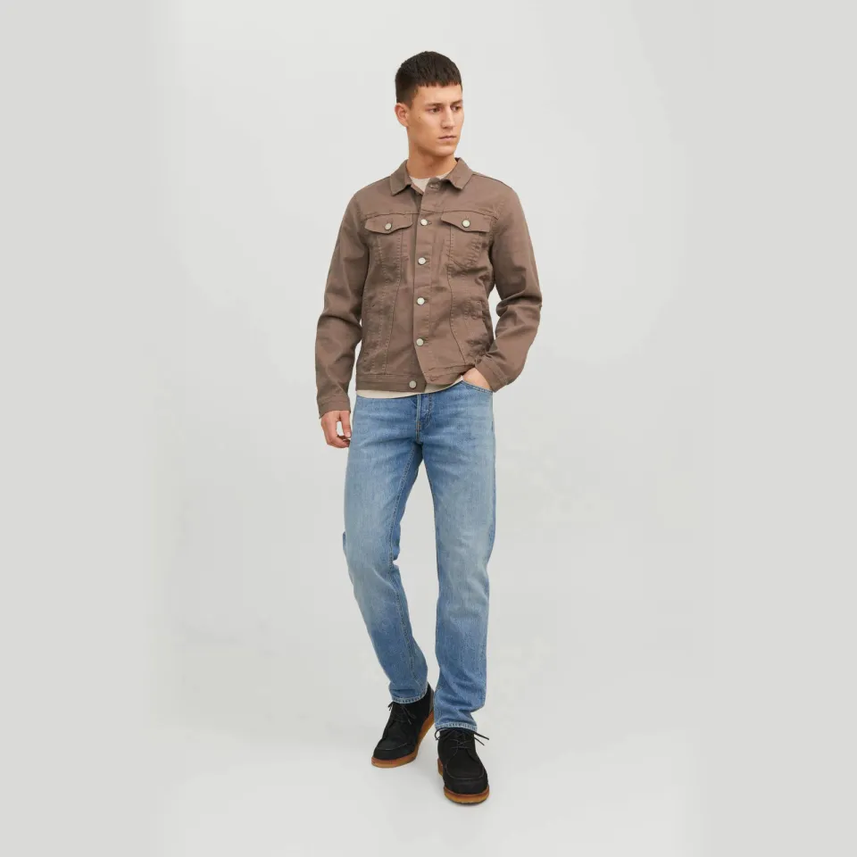 Jack & Jones JEANS INTELLIGENCE tapered jeans - blauw denim Blue Denim