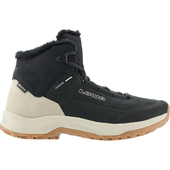 Lowa Women's Kaloya Winter GTX Mid - Winterschoenen, zwart/beige