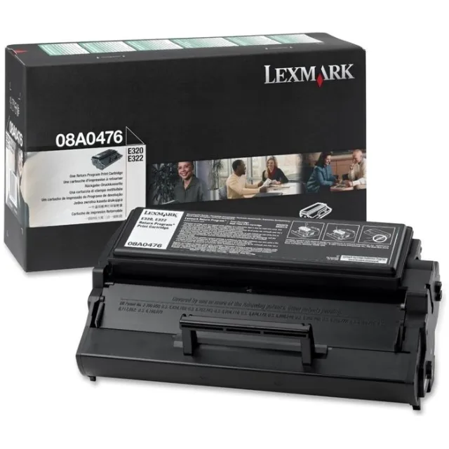 Lexmark 08A0476 Toner Zwart