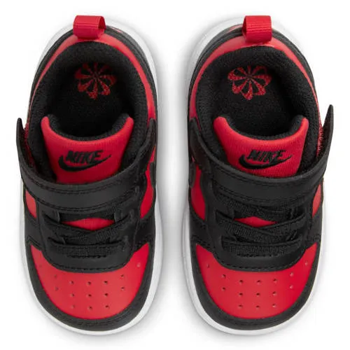 Nike Court Borough Low Recraft sneakers rood zwart, foto 2
