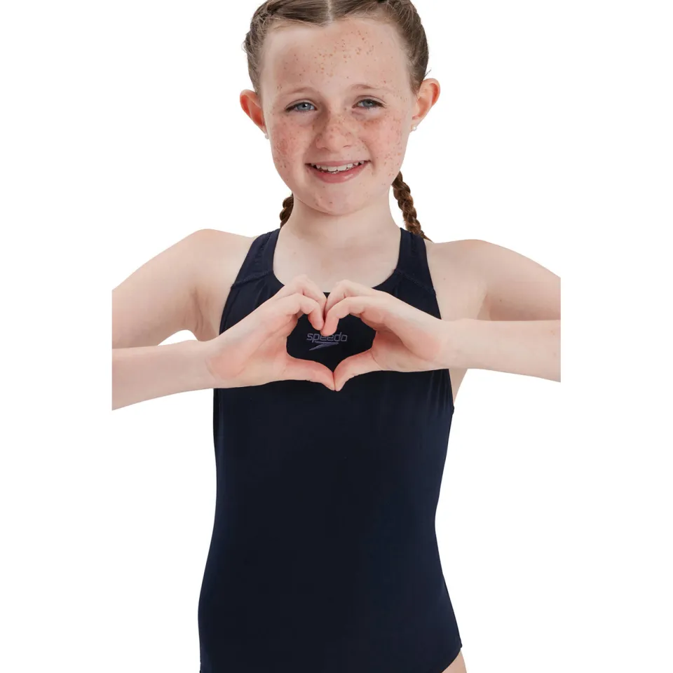 Speedo Endurance+ Medalist badpak donkerblauw, foto 6