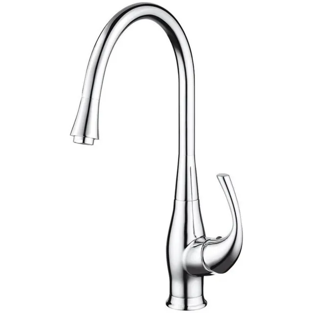 Sapho Keukenmengkraan Sapho Prim 1-hendel 41.6 cm Beweegbare Uitloop Chroom