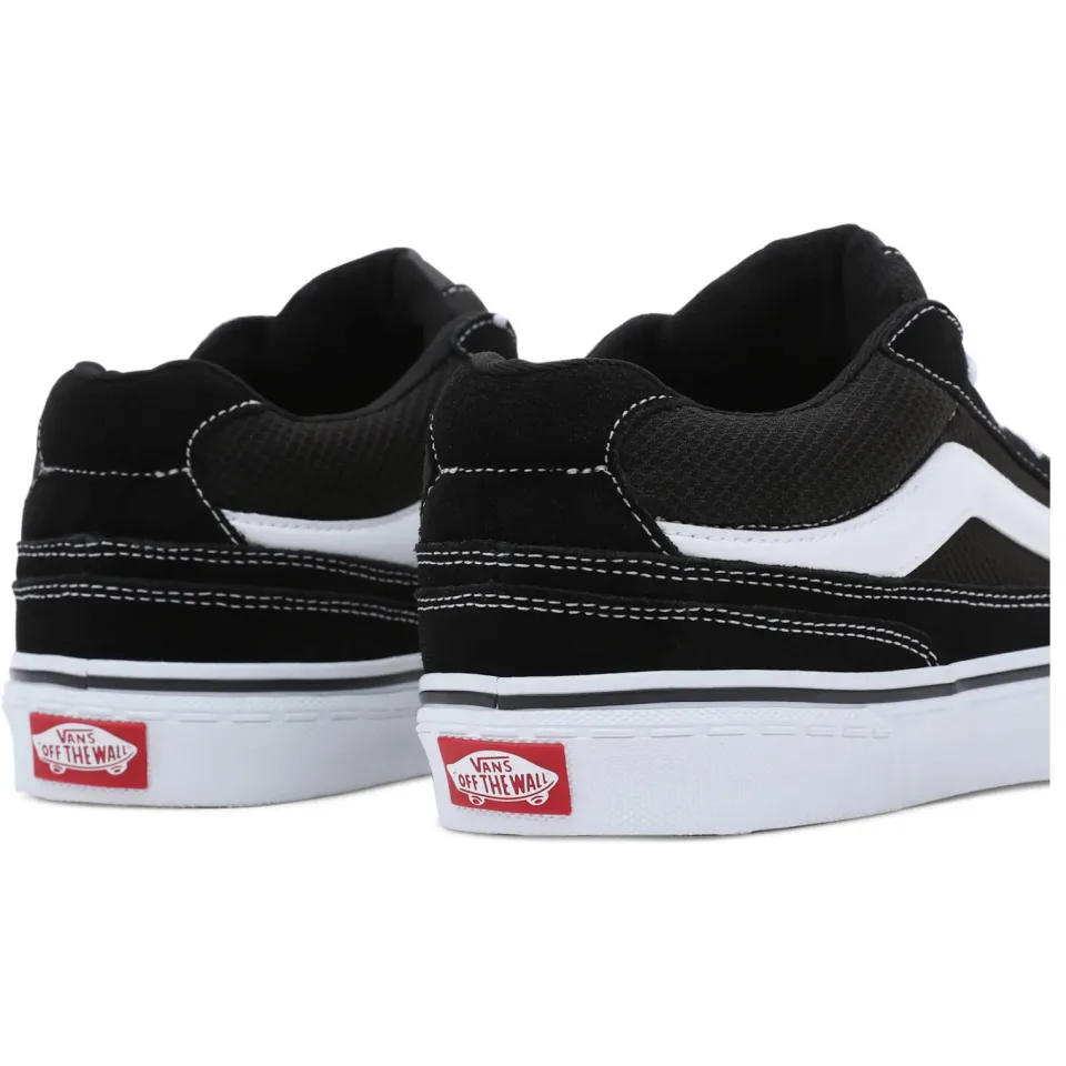 Vans Seldan suède sneakers - zwart/wit, foto 4