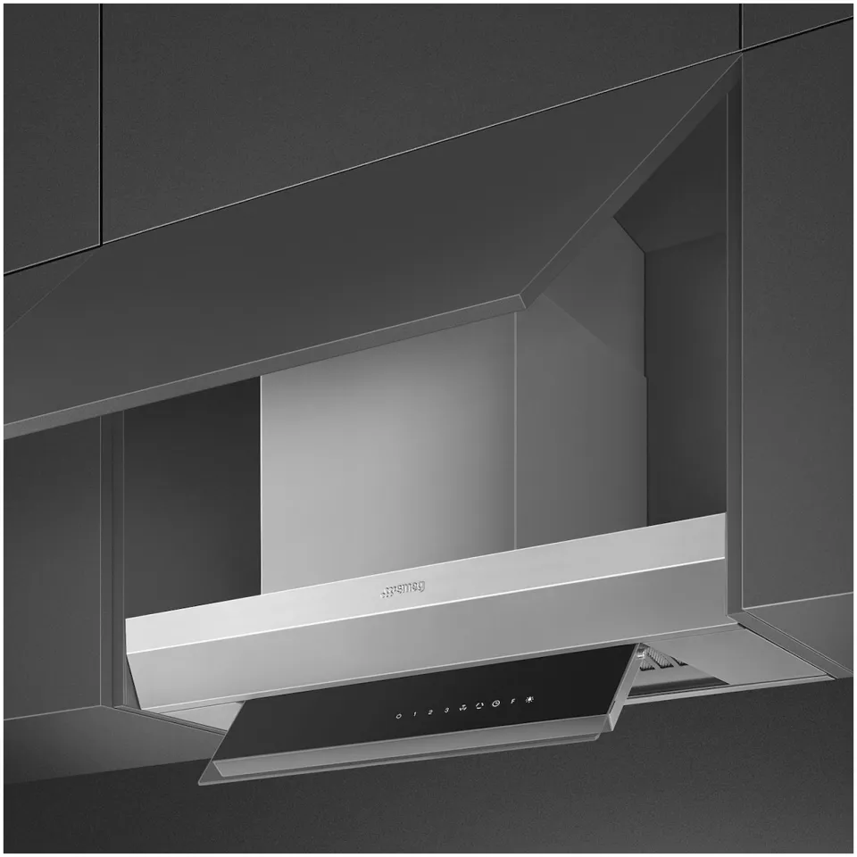 Smeg KSGT74XV inbouwafzuigkap RVS, foto 2