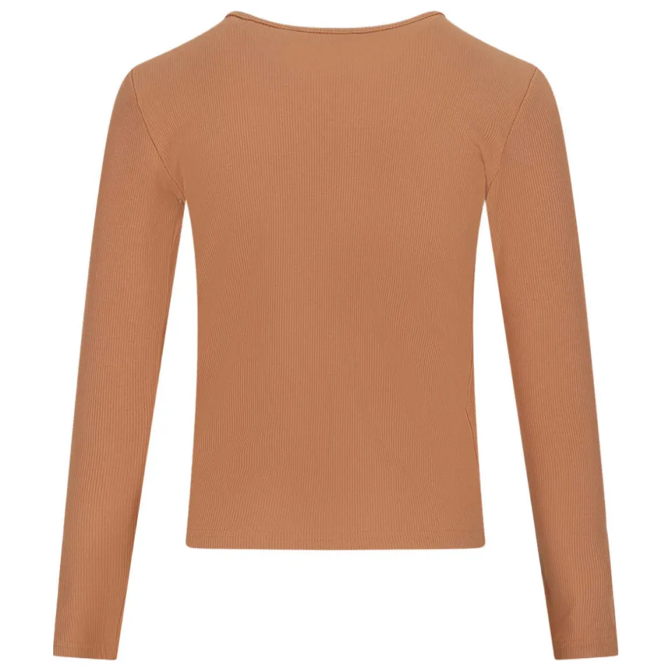 Nono Kess longsleeve camel, foto 3