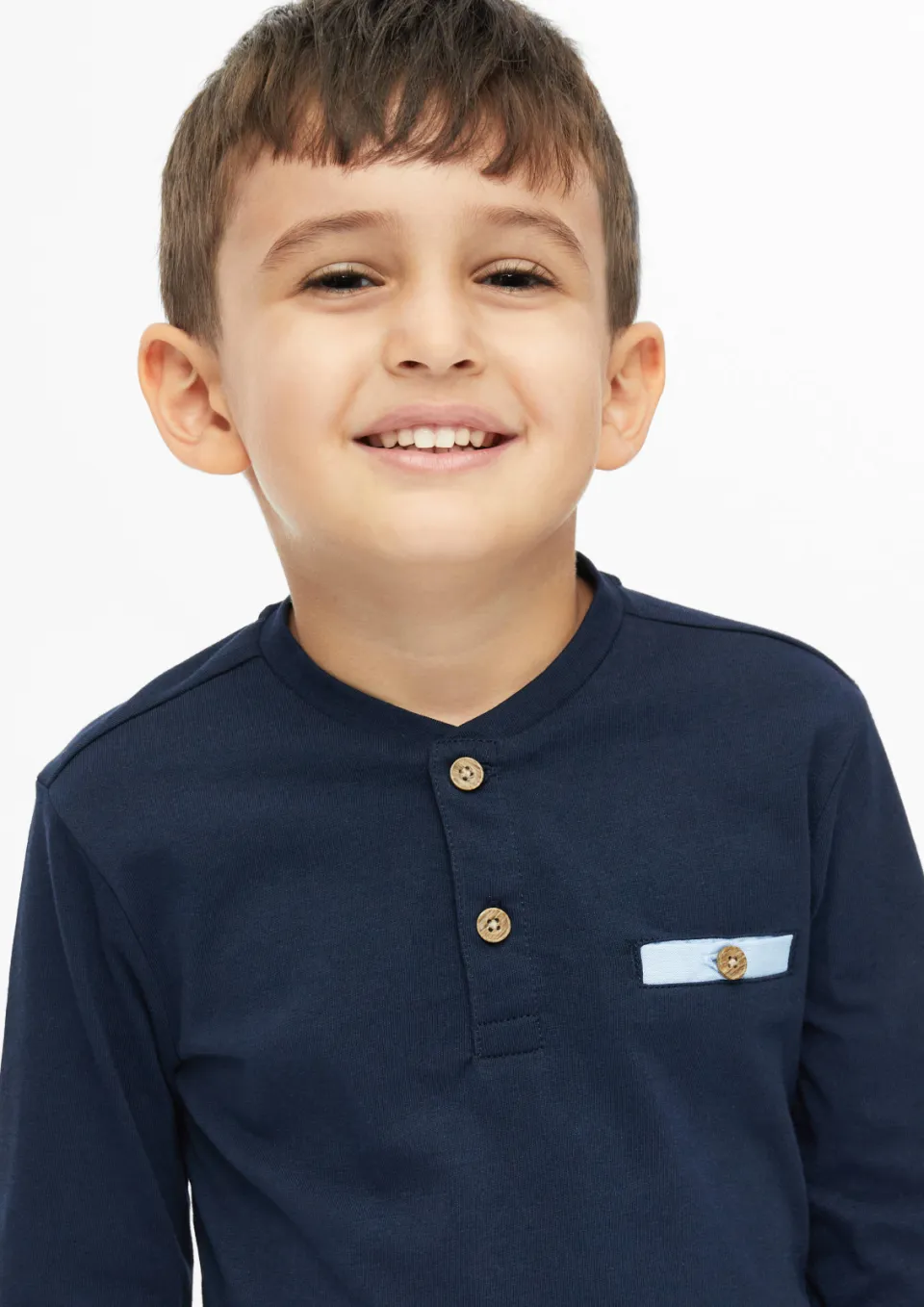 S.Oliver longsleeve donkerblauw, foto 5