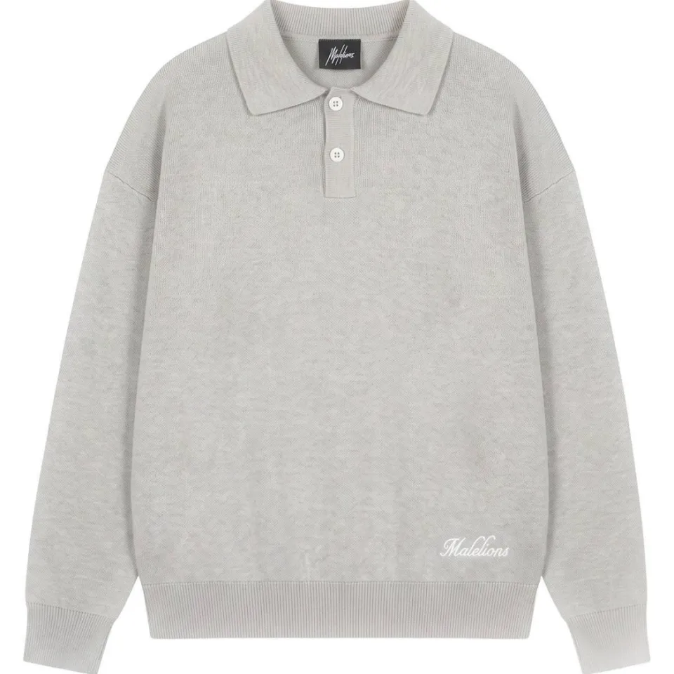 Malelions polo - grijs, foto 2