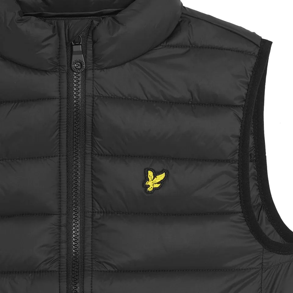 Lyle & Scott bodywarmer lente zwart, foto 7
