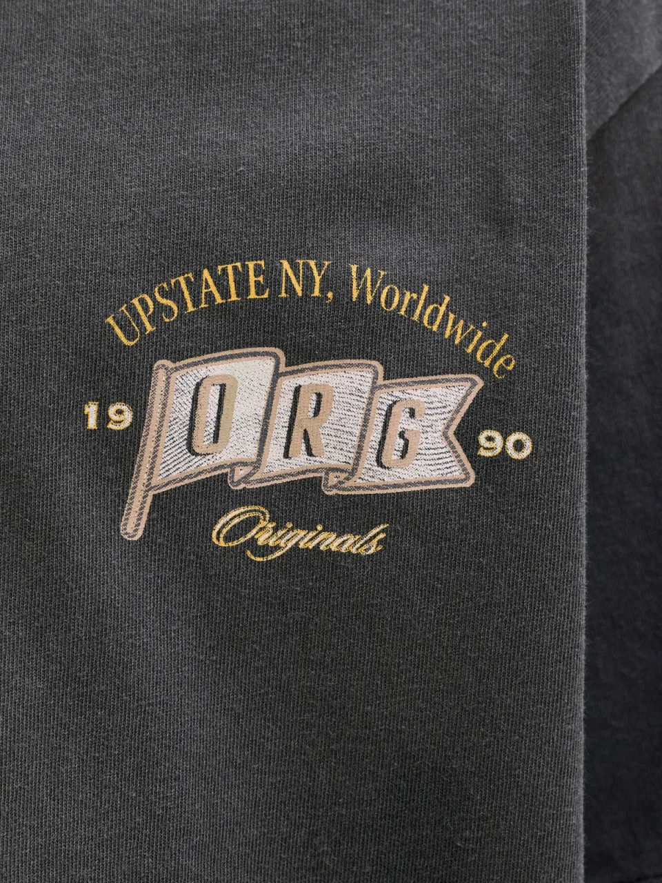 Jack & Jones T-shirt donkergrijs zwart, foto 6