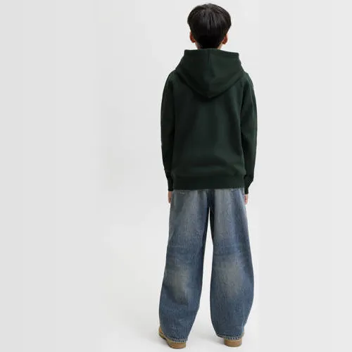 Jack & Jones JUNIOR hoodie - donkergroen, foto 3