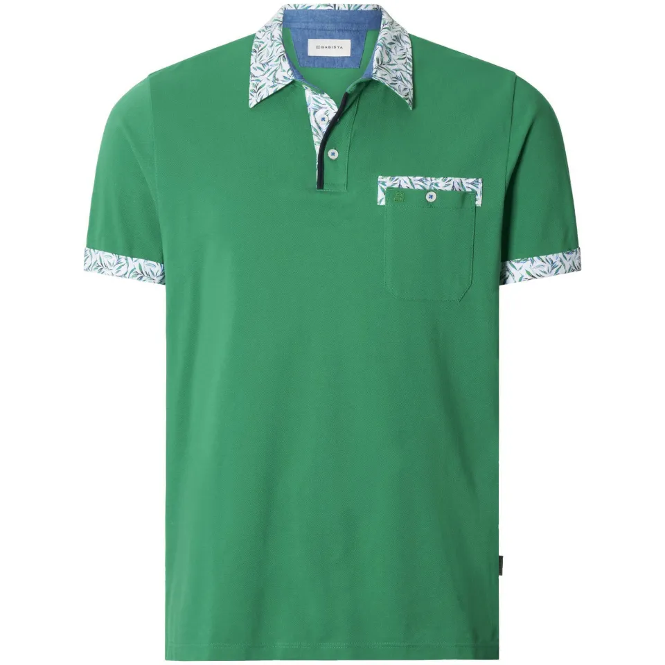 Babista regular fit polo Plus Size - groen, foto 2
