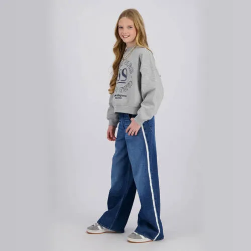 Raizzed wide leg jeans - mid blue stone, foto 4