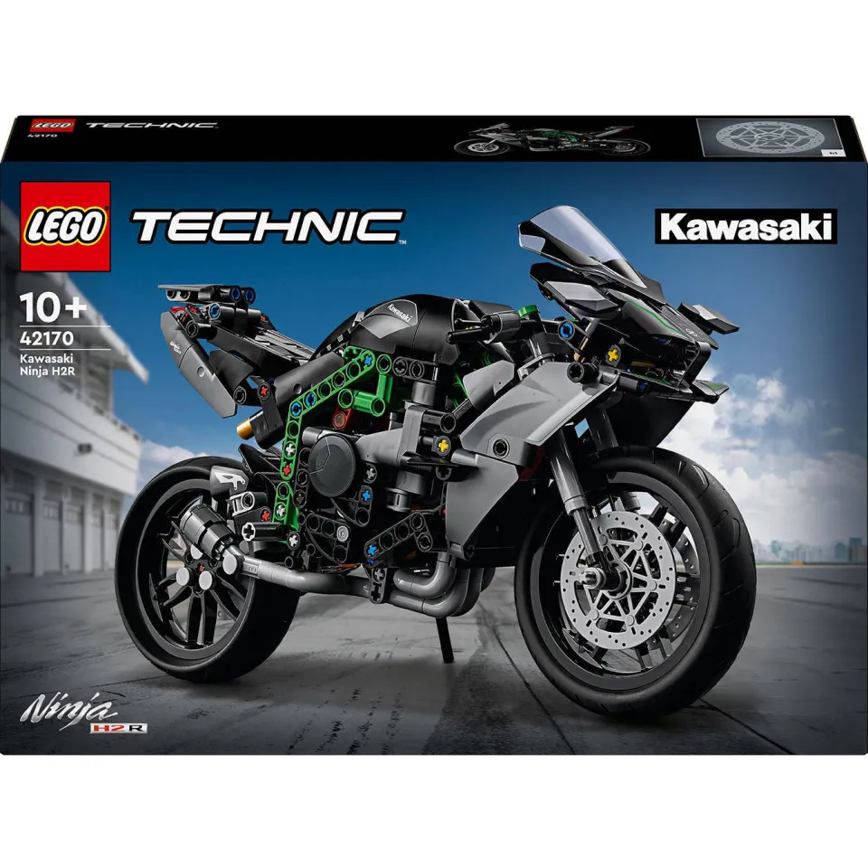 Lego Technic Kawasaki Ninja H2R motor Speelgoed Bouwpakket voor Kinderen en Tieners 42170 kawasaki ninja h2r motor 42170, foto 7