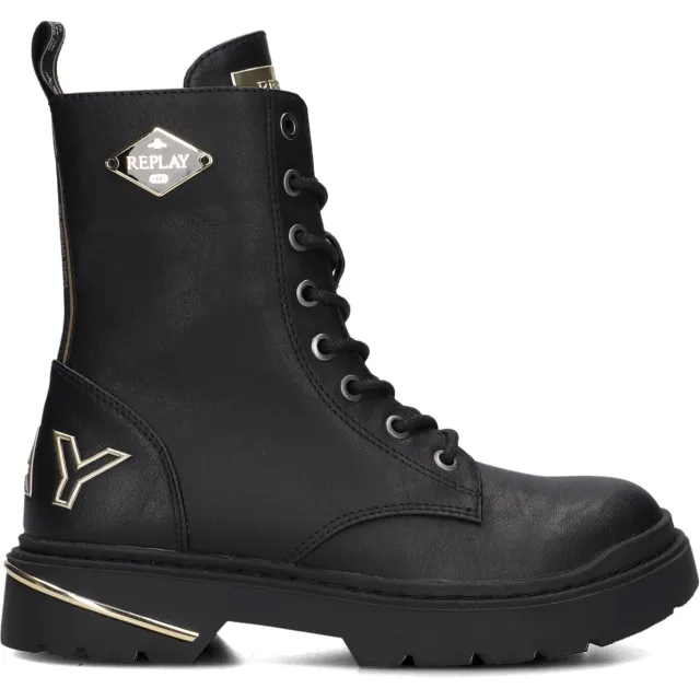 Replay Meisjes Boots Joplin 15 - Zwart
