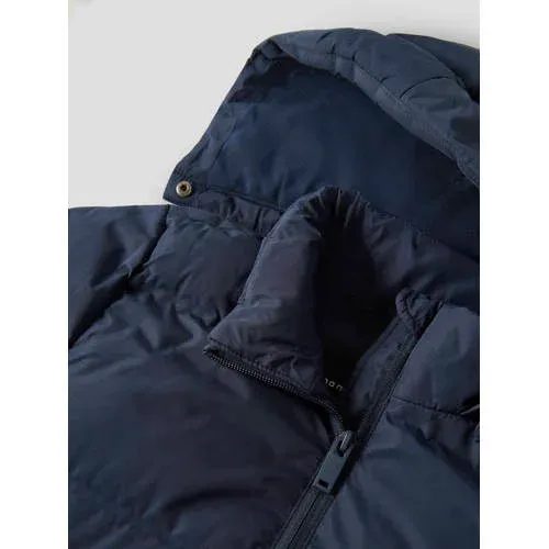 NAME IT Musk Puffer winterjas donkerblauw, foto 4