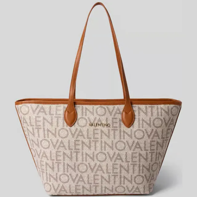 Valentino Bags Valentino Logo shopper beige, foto 2