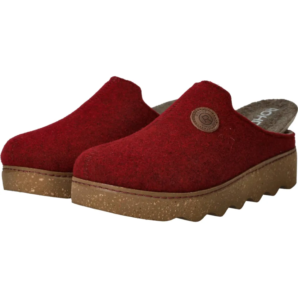 Rohde Wie Foggia D slippers rood, foto 6