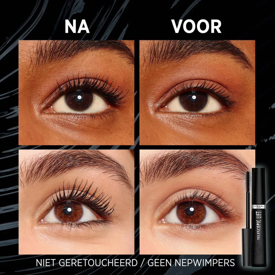 L'oréal Paris Telescopic Lift mascara zwart, foto 2