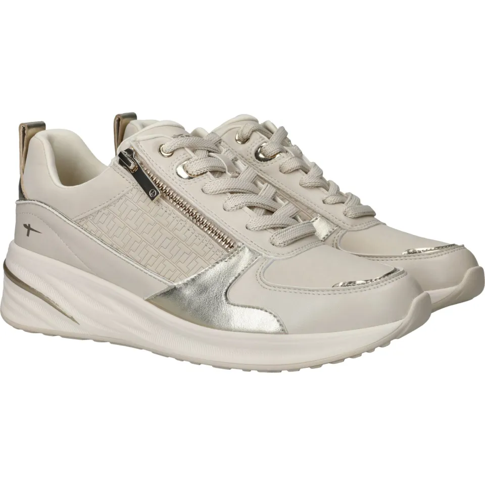 Tamaris Sneakers Dames Beige, foto 3