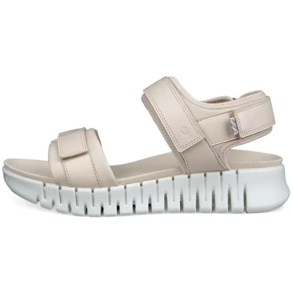 Ecco Women's Gruuv Sol - Sandalen, grijs
