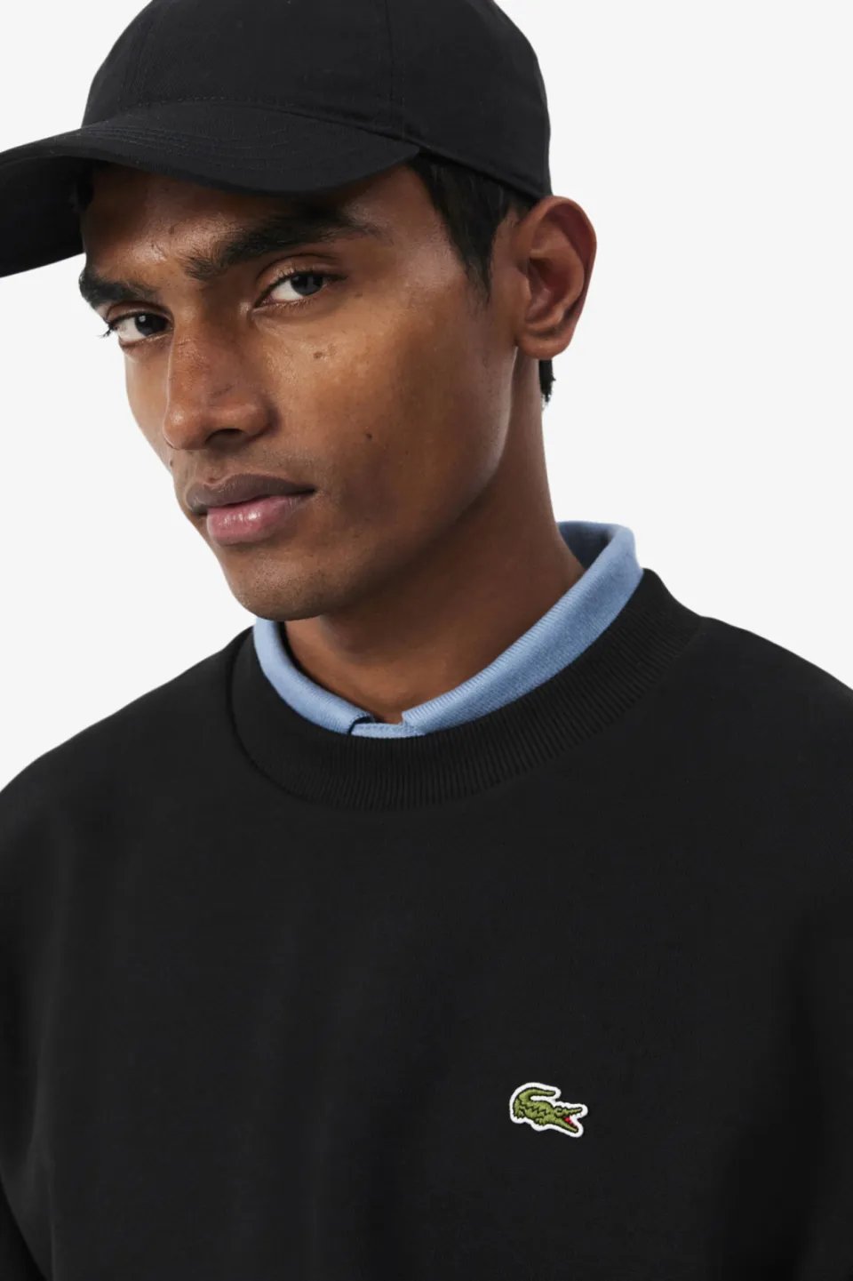 Lacoste regular fit sweater - zwart, foto 5