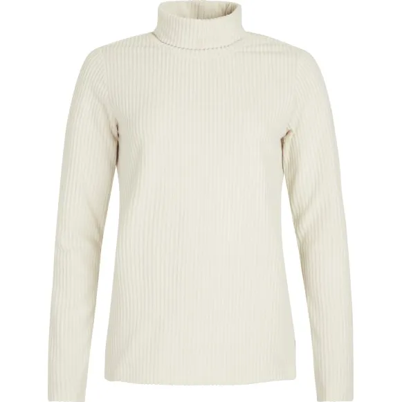 Protest Women's PRTPearla Active Top - Synthetische trui, wit/beige