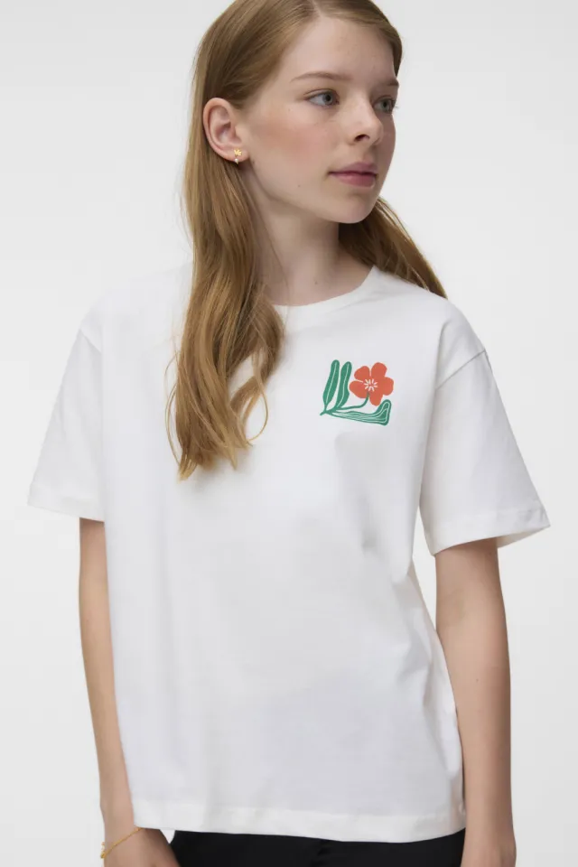 Vero Moda GIRL T-shirt wit