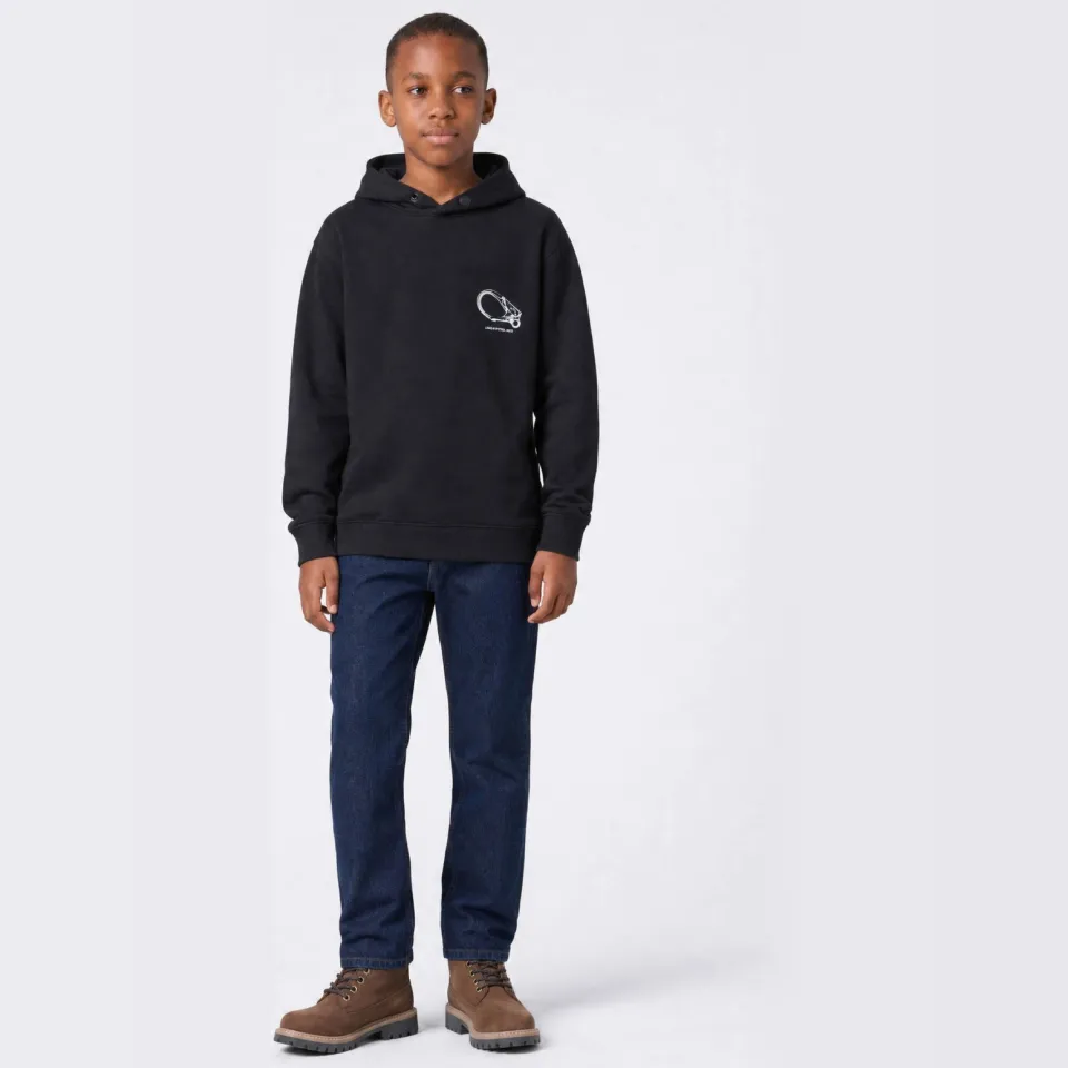 Petrol Industries hoodie met backprint - zwart, foto 3