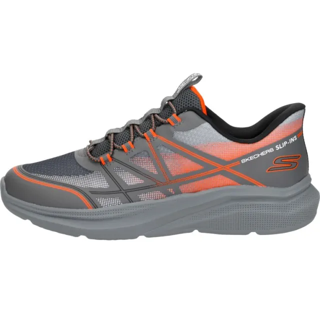 Skechers TIDAL-TECH lage sneakers donkergrijs, foto 2