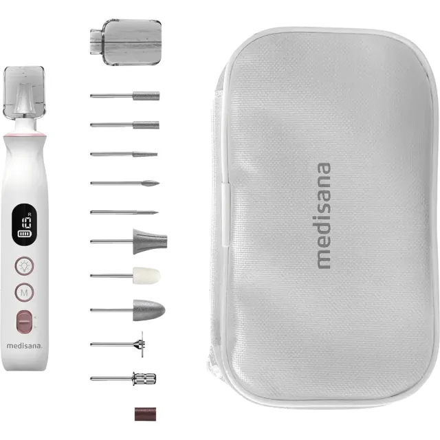 Medisana MP 940 Pedicure Set wit-rosé