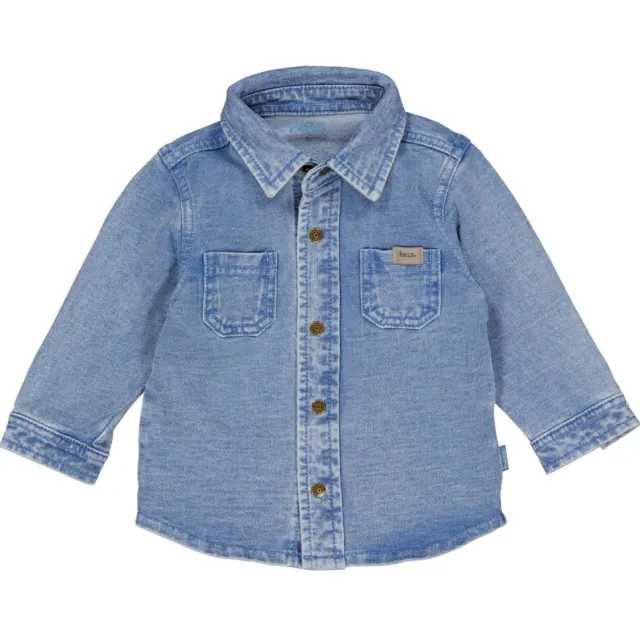 BESS overhemd - light blue denim