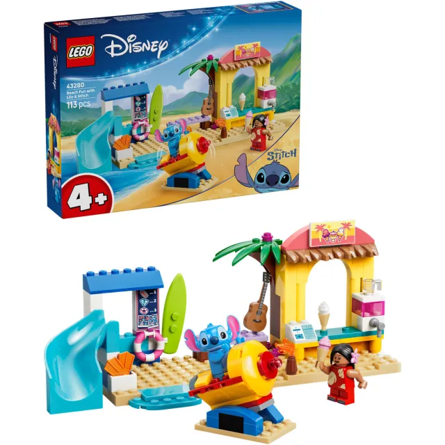 Lego Disney Strandplezier met Lilo en Stitch 43280, foto 2